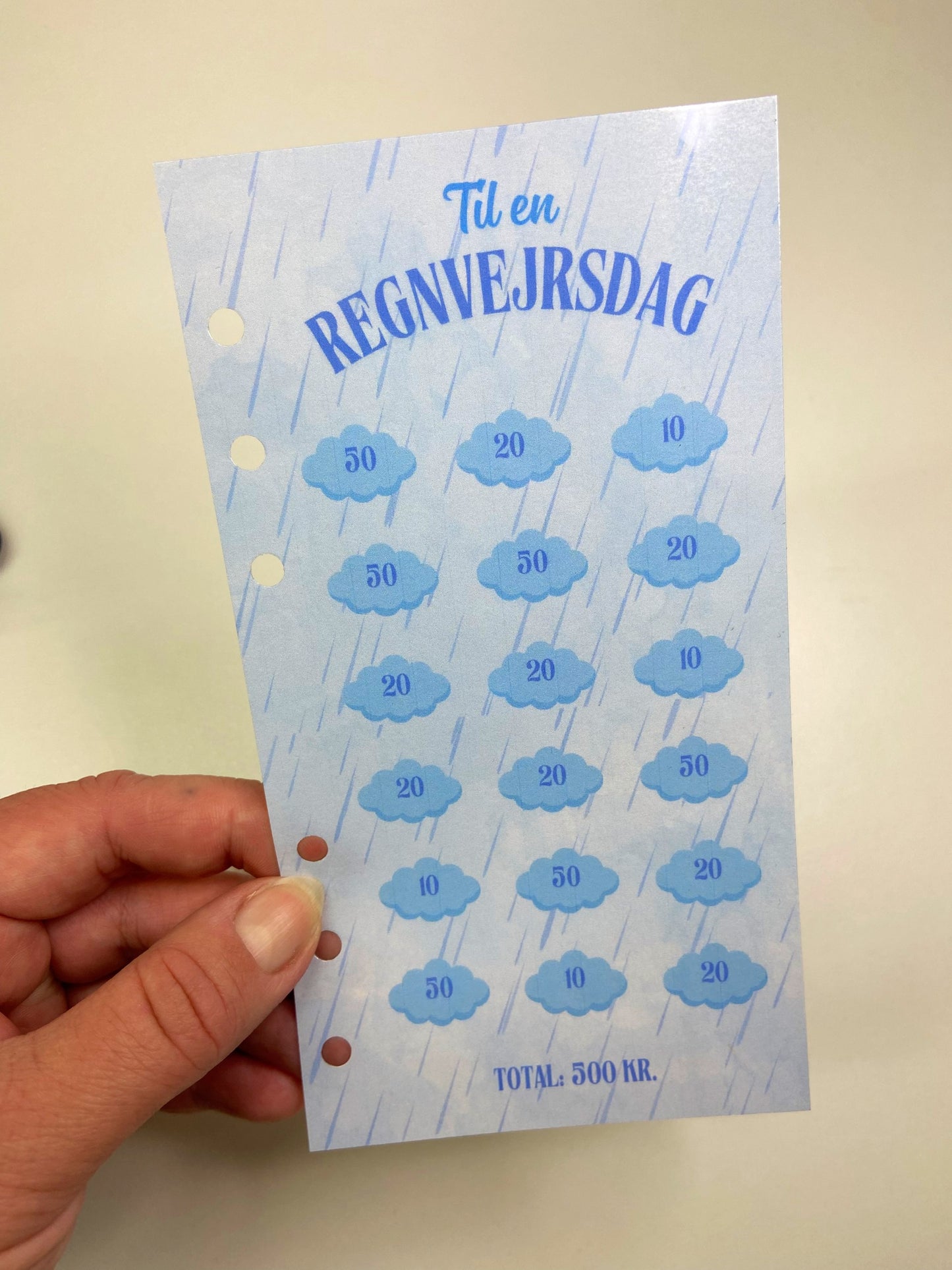TIL EN REGNVEJRSDAG challenge