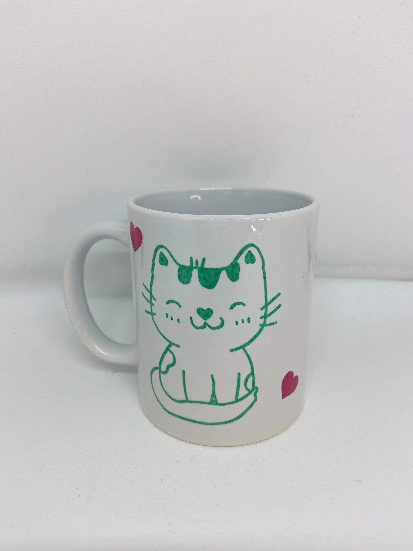 Kaffekrus med kattedesign