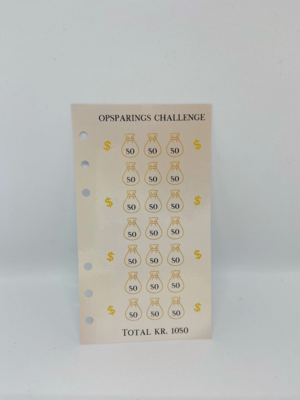 Challenges til budget binder A6