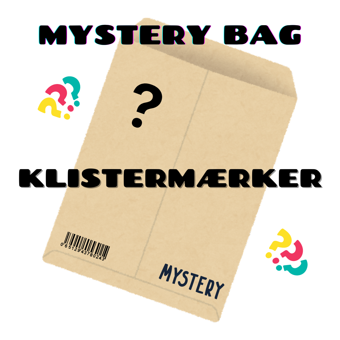 KLISTERMÆRKER - mystery bag