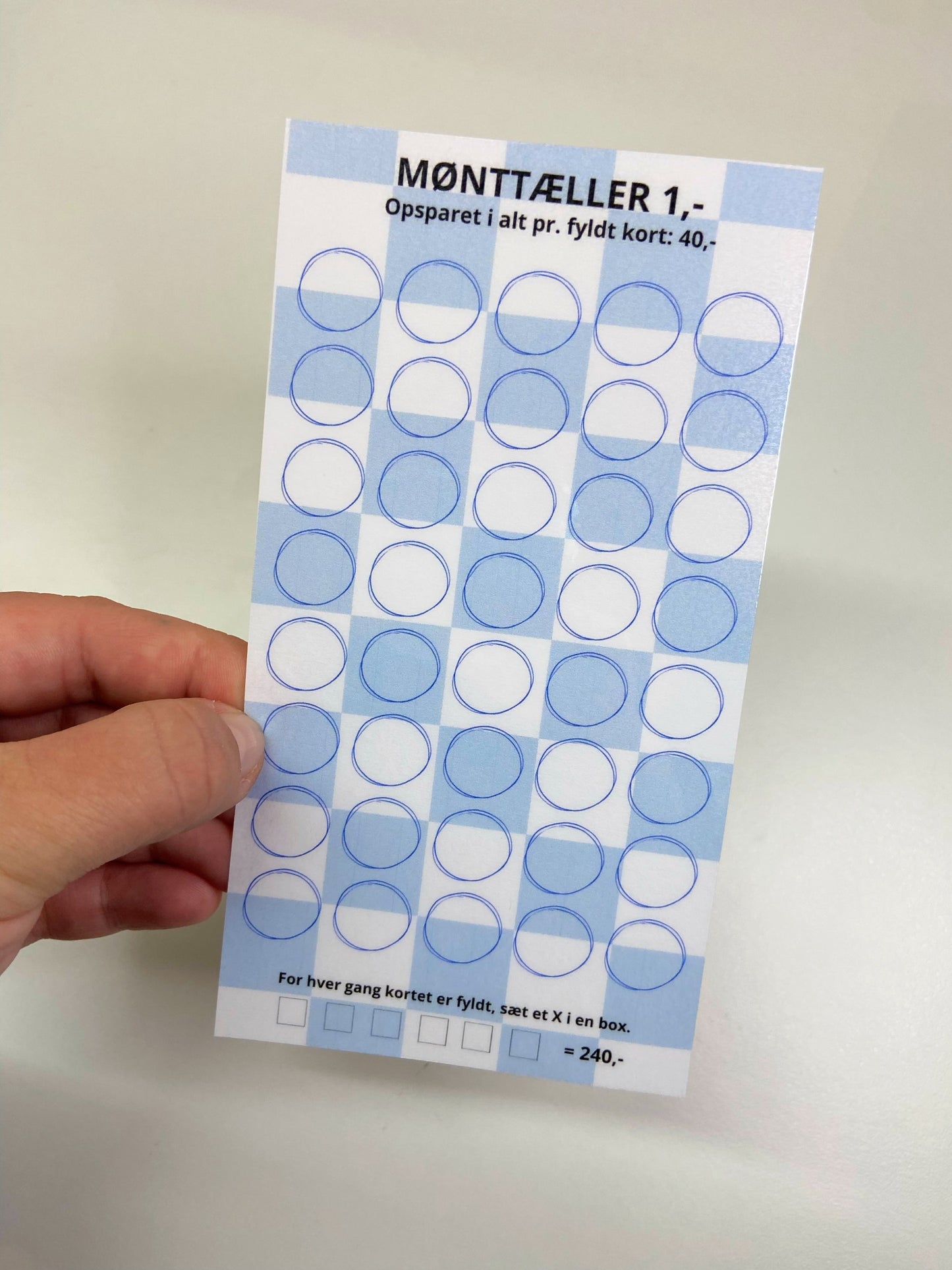 MØNTTÆLLER - SÆT