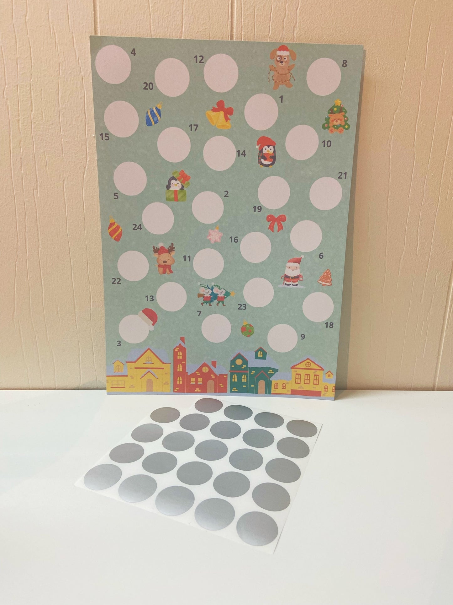 Skrabejulekalender - LAV SELV