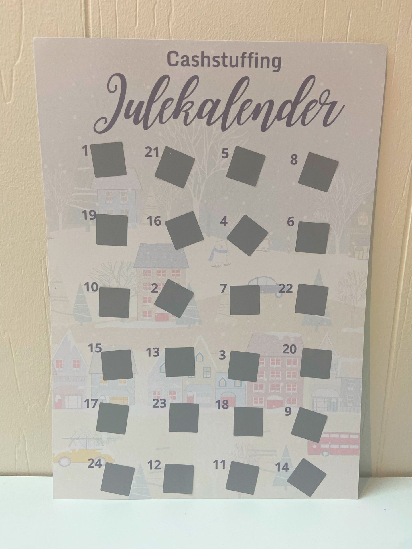Skrabejulekalender - CASHSTUFFING