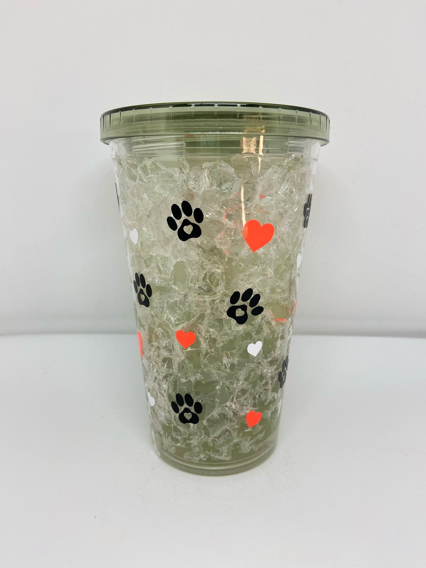Tumbler med isterningegelé