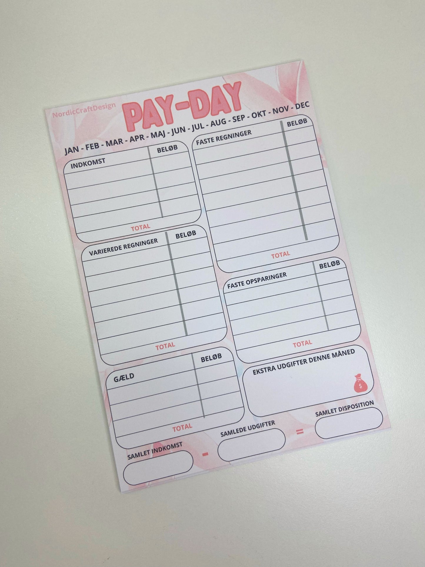 PAY DAY notesblok
