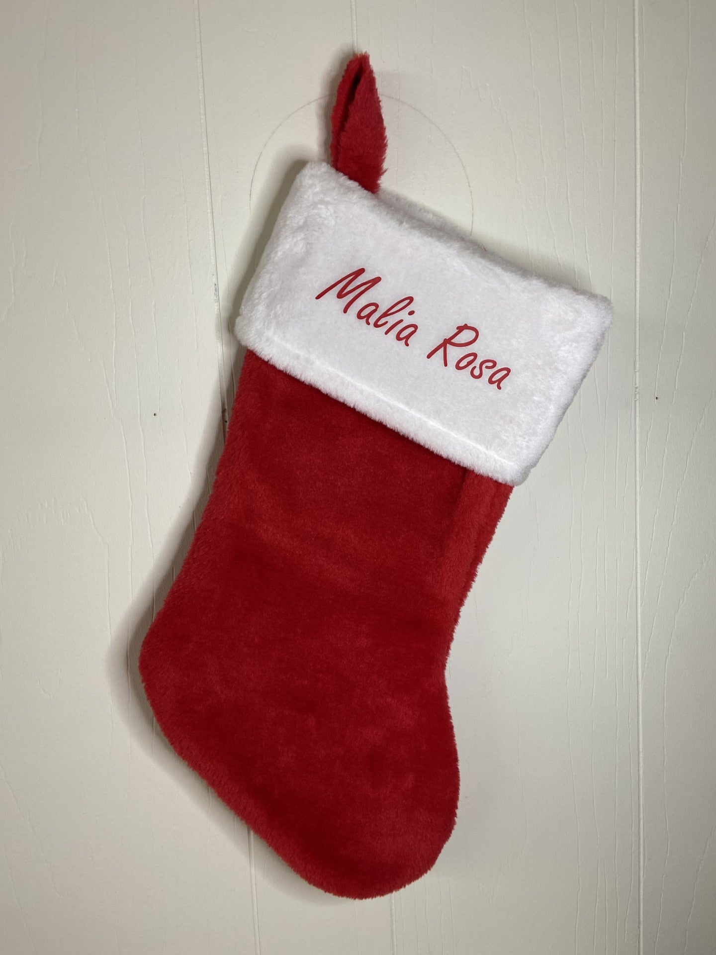 Personlig julesok med navn