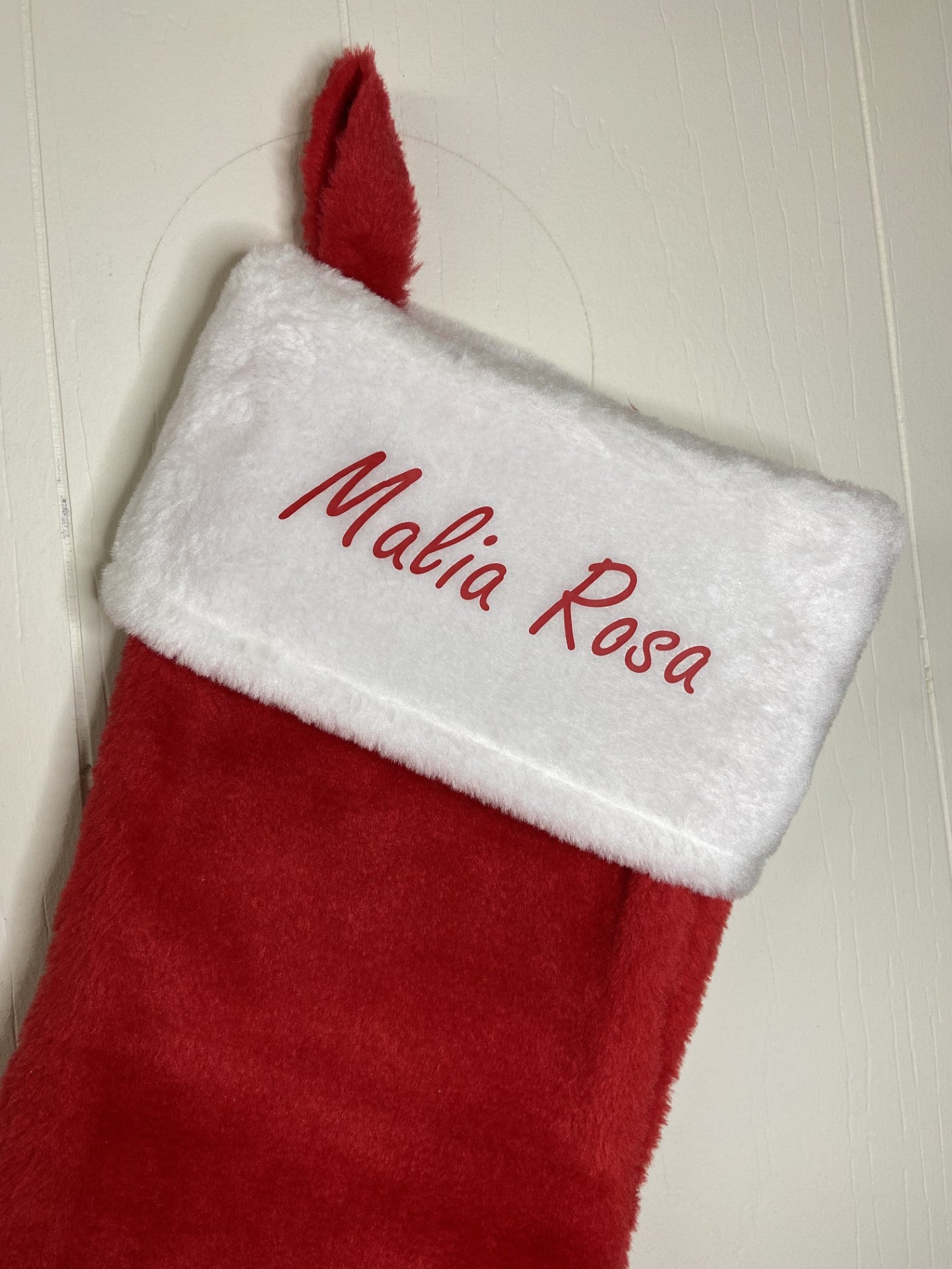 Personlig julesok med navn