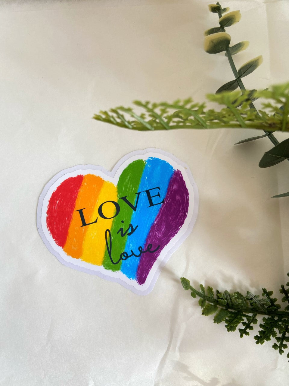 LGBTQ+ sticker - love is love
