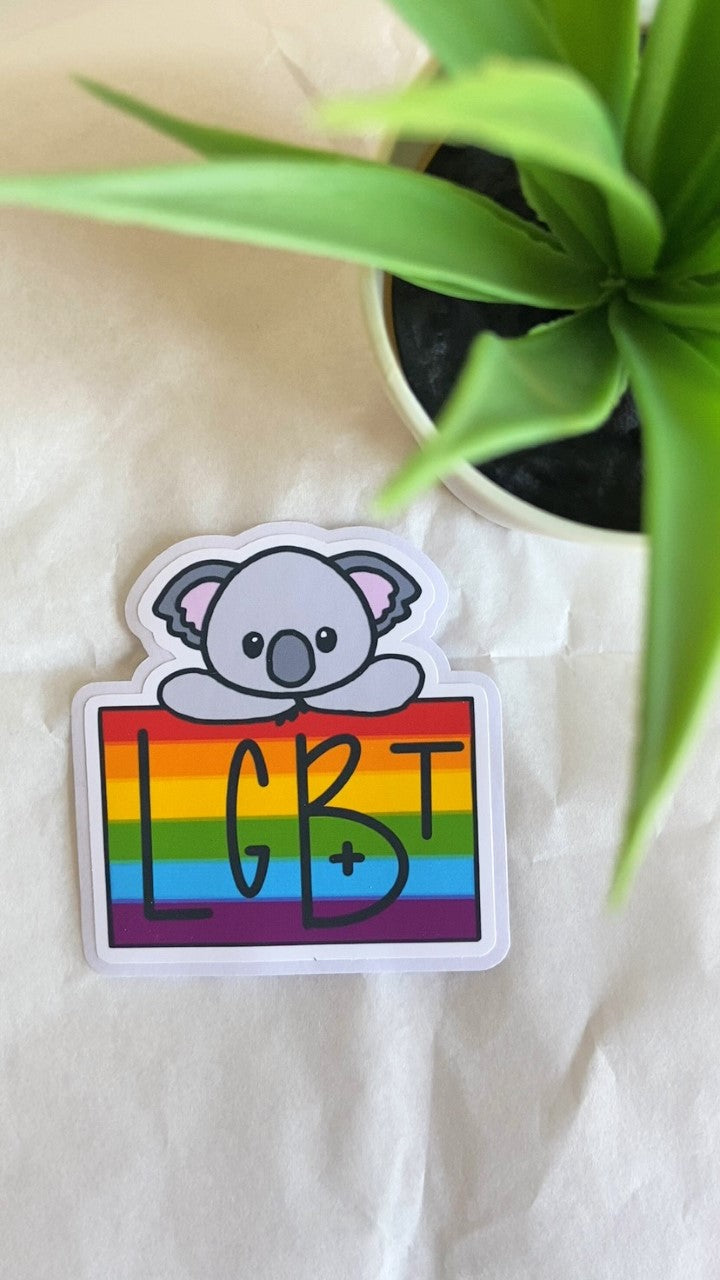 LGBTQ+ sticker - lgbt+