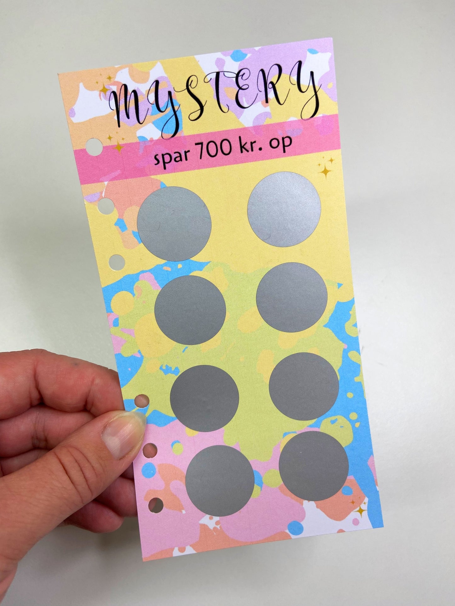 Mystery challenge - 700 kr. (A6)