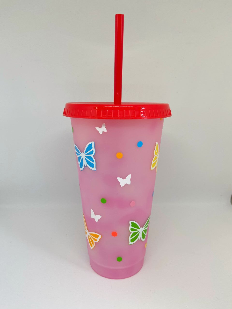 Color changing tumbler