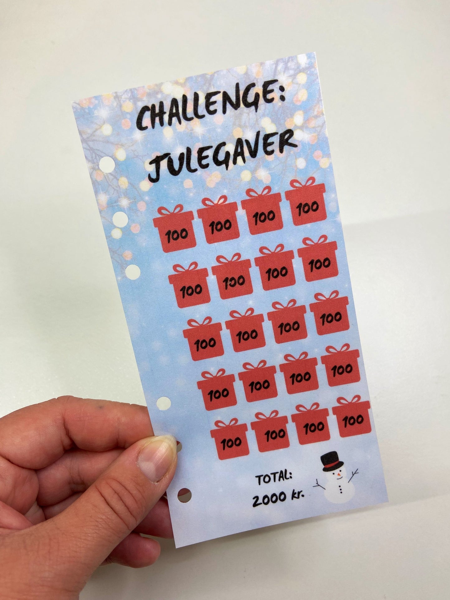 JULEGAVER challenge