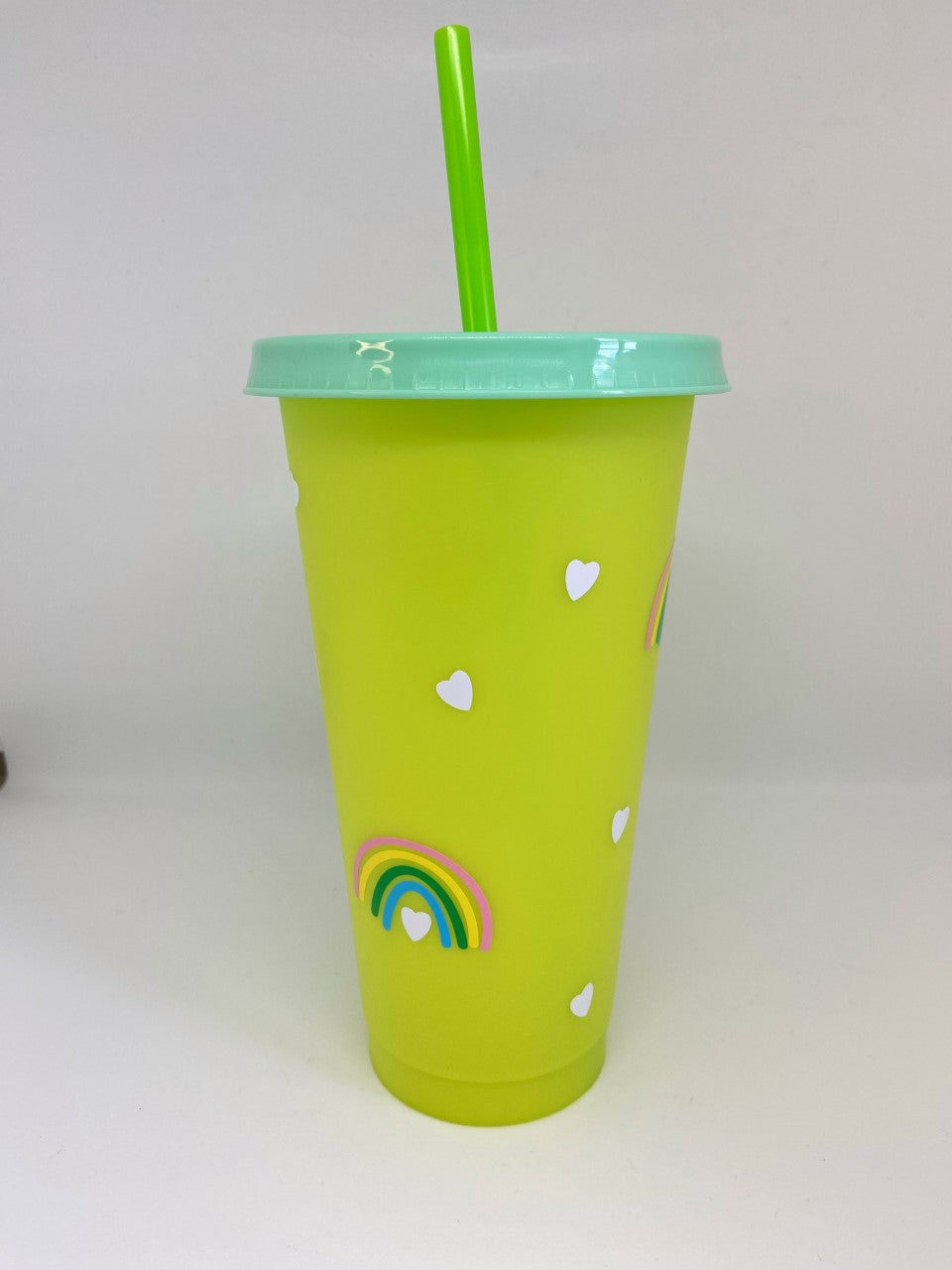 Color changing tumbler