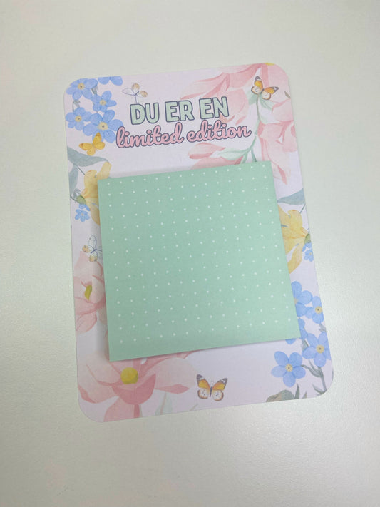 Notesblok med magnet